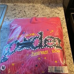 Pink Spider Hoodie